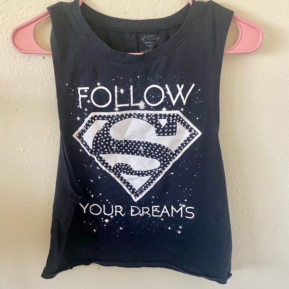 Size medium Superman tank top